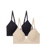 Nearly Nude Seamless Bra 2-Pack