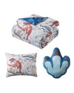 Hudson and Essex Polyester Comforter Set Twin Size 3 Pieces