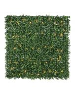 Creative Surfaces Artificial Plant Wall Panel with LED Lights 100 cm x 100 cm / 39.3“ x 39.3”