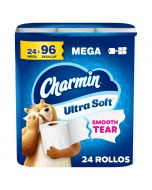 Charmin Ultra Soft Toilet Paper 24 Rolls / 208 Sheets