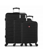 SwissGear Hardside Luggage Set with 360° Spinner Wheels and Telescopic Handle 3 Pieces