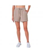 Mondetta Women’s Geometric Print Athletic Shorts with Elastic Waistband