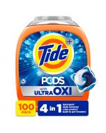 Tide Pods Ultra Oxi Laundry Detergent 100 Units