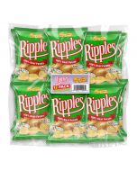 Ripples Sour Cream and Onion Potato Chips 12 Units / 35 g / 1.24 oz