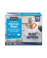 Selection Kitchen Drawstring Trash Bag 160 Units / 49 L / 13 gal