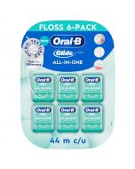 Oral B Glide All-in-one Dental Floss 6 Units / 44 m