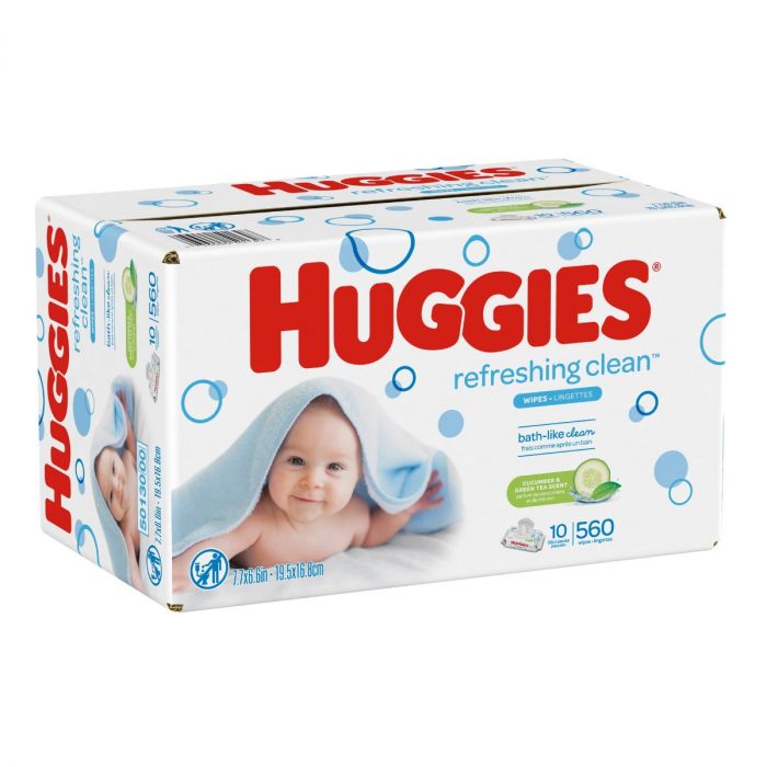 560 huggies wipes