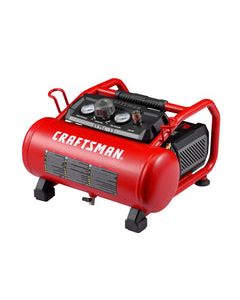 Craftsman 3 gal Horizontal Portable Air Compressor 155 psi 1.5 HP