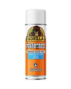 Gorilla Waterproof Patch & Seal Spray, White, 14 Ounces