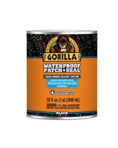 Gorilla Black Rubber-Based Liquid Rubber Waterproof Sealer 32 oz