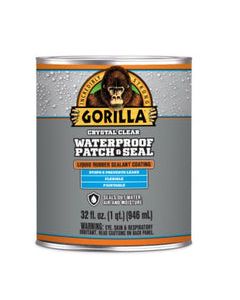 Gorilla Clear Rubber-Based Liquid Rubber Waterproof Sealer 32 oz