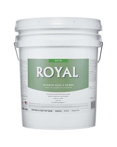 Royal Satin Tint Base Mid-Tone Base Paint Exterior 5 gal