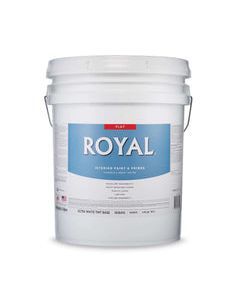 Royal Flat Tint Base Ultra White Base Paint and Primer Interior 5 gal