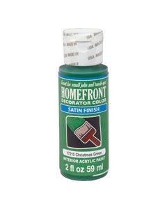 Homefront Satin Christmas Green Hobby Paint 2 oz