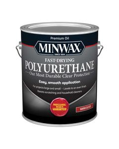 Minwax Gloss Clear Oil-Based Fast-Drying Polyurethane 1 gal