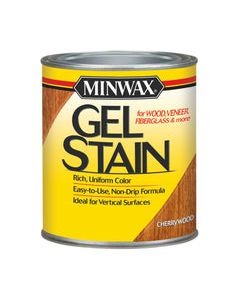 Minwax Wood Finish Transparent Low Luster Cherrywood Oil-Based Gel Stain 1 qt.