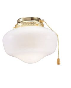 SCHOOLHOUSE LIGHT KIT PB 9IN