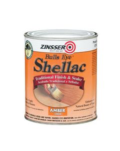 Zinsser Bulls Eye Shellac Amber Shellac Shellac 1 qt.