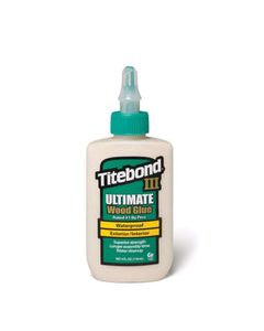 Titebond III Ultimate Tan Wood Glue 4 oz