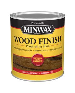 Minwax Wood Finish Semi-Transparent Jacobean Oil-Based Penetrating Wood Stain 1 qt