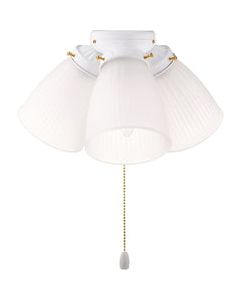 LIGHT CEILFAN 3LT FRO CAND WHITE