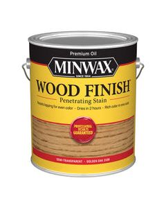 Minwax Wood Finish Semi-Transparent Golden Oak Oil-Based Penetrating Wood Stain 1 gal