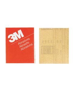 3M 11 in. L x 9 in. W 120 Grit Fine Aluminum Oxide Sandpaper 100 pk