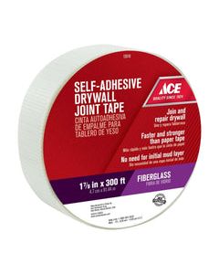 Ace 300 ft. L X 1-7/8 in. W Fiberglass Mesh White Self Adhesive Drywall Joint Tape