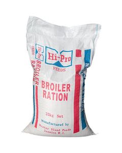 Broiler Ration Pellet Feed 25kg