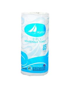 Harbor Paper Towels 85 sheet 2 ply 1 pk