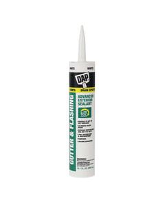 DAP White Polymer Advanced Gutter and Flashing Sealant 10.1 oz