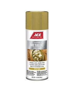 Ace Metallic Brite Gold Spray Paint 11.5 oz