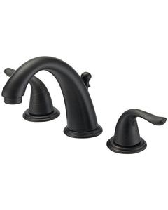 Boston Harbor Lavatory Faucet With Plastic Pop-Up, 4 In Center, Lever Handle