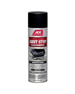 Ace Rust Stop Gloss Black Spray Paint 15 oz