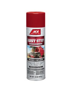 Ace Rust Stop Gloss International Red Protective Enamel Spray 15 oz