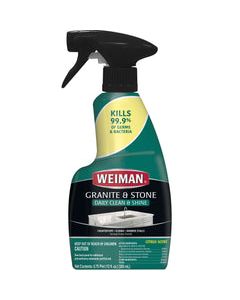Weiman Citrus Scent Granite Cleaner and Polish 24 oz Liquid
