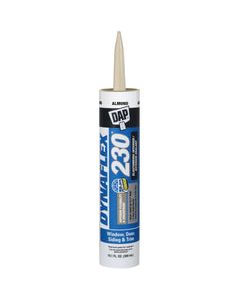 DAP Dynaflex 230 Almond Silicone Door/Siding/ Window Sealant 10.1 oz