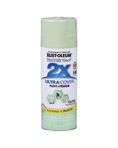 Rust-Oleum Painters Touch 2X Ultra Cover Gloss Modern Mint Paint+Primer Spray Paint 12 oz