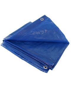 CURTAIN.TARPAULIN BLUE 10X12