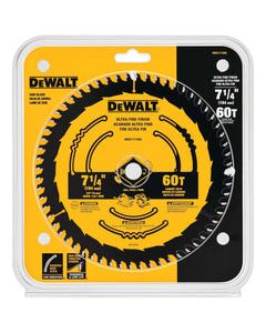 DeWalt 7-1/4 in. D X 5/8 in. Tungsten Carbide Circular Saw Blade 60 teeth 1 pk