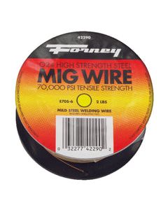 Forney 0.024 in. Mild Steel MIG Welding Wire 70000 psi 2 lb