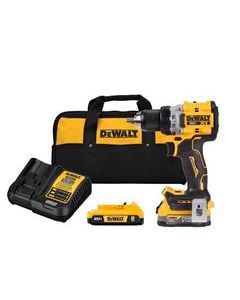 DeWalt 20V MAX XR PowerStack 1/2 in. Brushless Cordless Drill/Driver Kit (Battery & Charger)