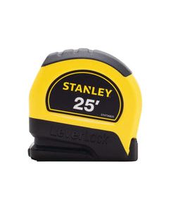 Stanley LeverLock 25 ft. L X 1 in. W Tape Measure 1 pk