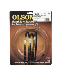 Olson 59.5 in. L X 0.25 in. W Carbon Steel Band Saw Blade 6 TPI Hook teeth 1 pk