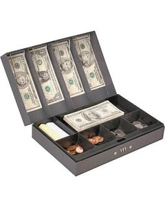 ProSource Cash Box With Combination Lock, Steel, Powder Coating