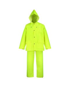 RAINSUIT 3PC POLYESTR YLOW XLG