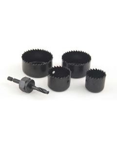 Ace 1-1/4 to 2-1/8 in. Carbon Steel Hole Saw Kit 5 pc