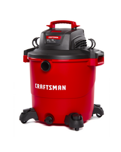 Craftsman 20 gal. Corded Wet/Dry Vacuum 12 amps 120 volt 6.5 hp Red 30 lb.