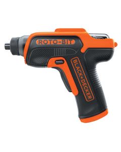 Black+Decker Roto-Bit 4 V Cordless Rechargeable Screwdriver