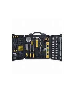 Steel Grip 1-1/4 in. S X 1/4, 3/8 and 1/2 in. drive S Metric and SAE 6 Point Socket and Tool Set 120